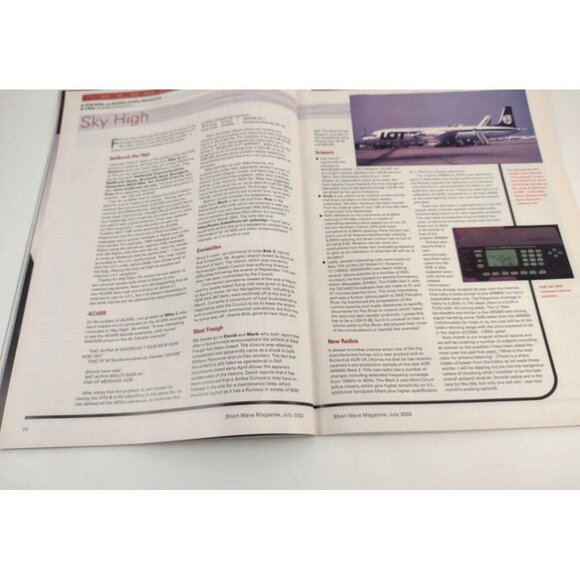 Short Wave Magazine July 2002 DRM Scanning Amateur Radio Satellite Forecast - Picture 7 of 8